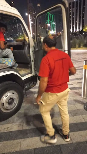 Expert furniture moving crew handling an apartment move in Abu Dhabi