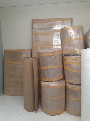 Furniture packed properly by apartment movers in Abu Dhabi